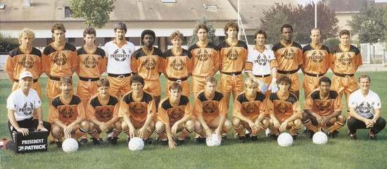Photo equipe 1987-1988