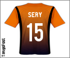 Maillot William SéRY saison 2008-2009