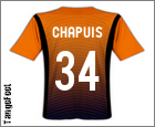 Maillot Johann CHAPUIS saison 2008-2009