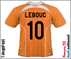 Maillot Jérôme LEBOUC saison 2011-2012