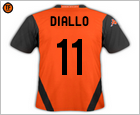 Maillot Mamadou DIALLO saison 2014-2015